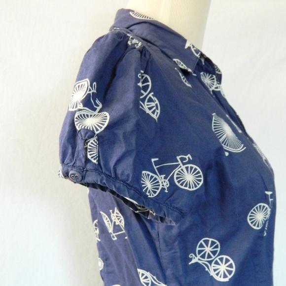 Anthropologie Porridge Two Wheeler Bicycle Dress - Picture 4 of 7